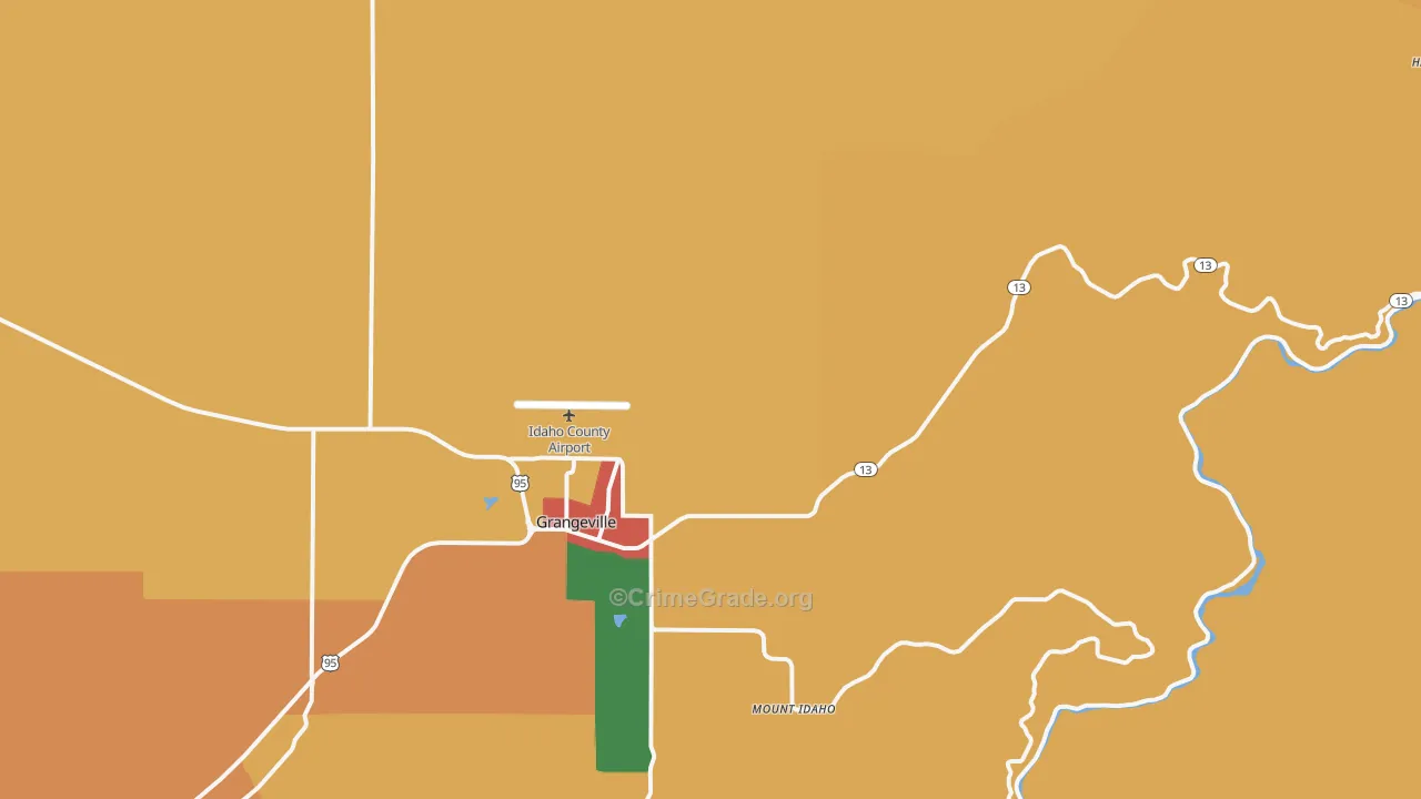 Golden, ID Map of Assault Rates
