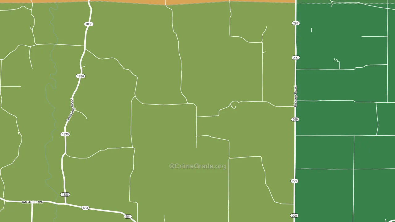 Golo, KY Map of Assault Rates
