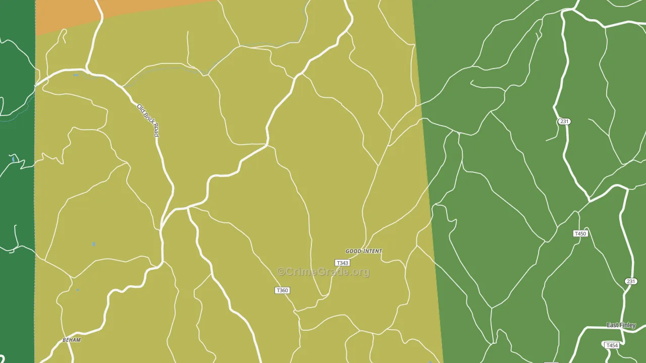 Good Intent, PA Map of Assault Rates