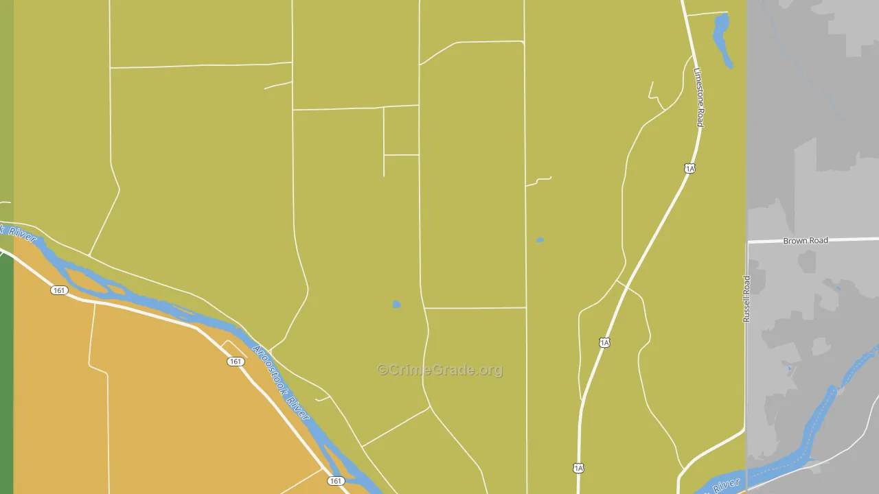 Goodrich, ME Map of Assault Rates