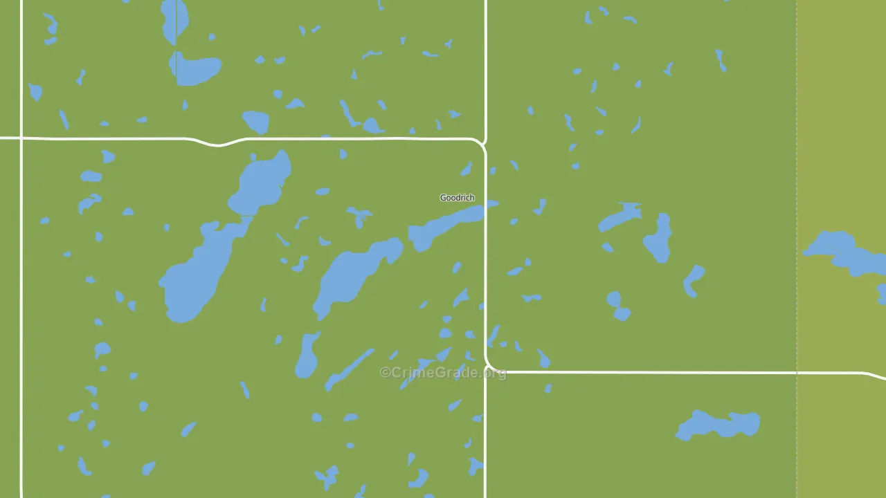Goodrich, ND Map of Assault Rates