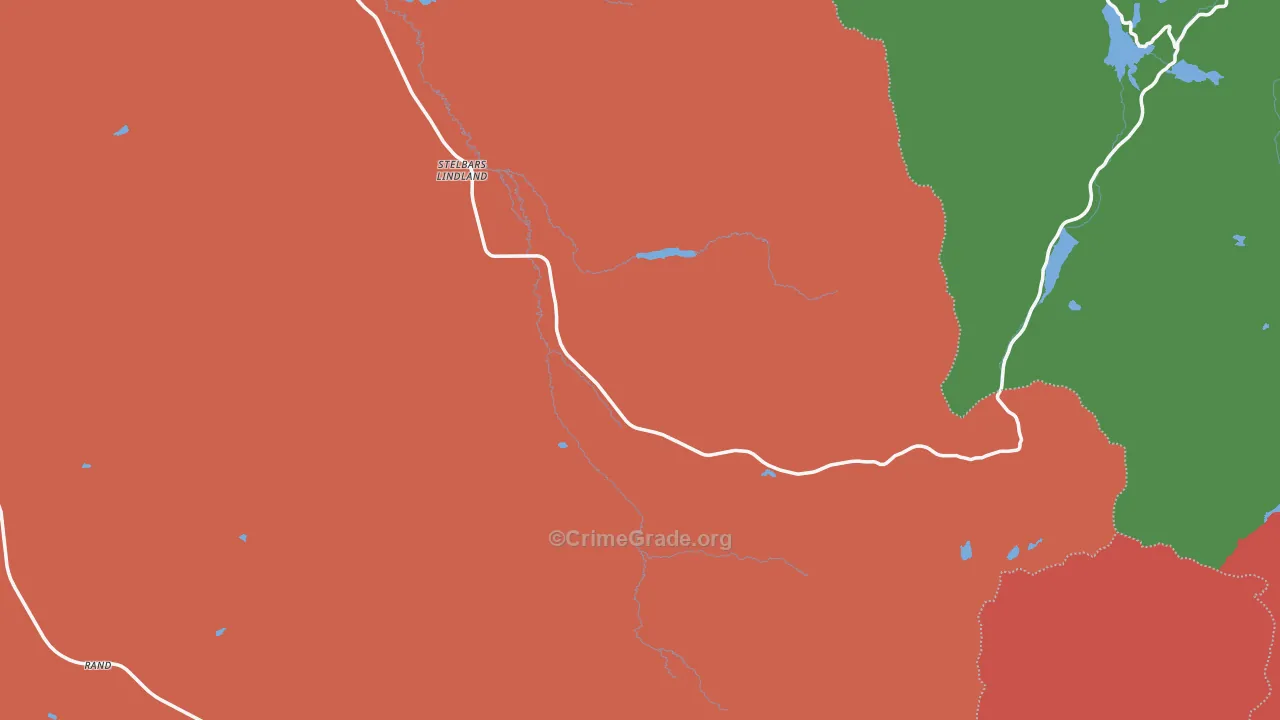 Gould, CO Map of Assault Rates