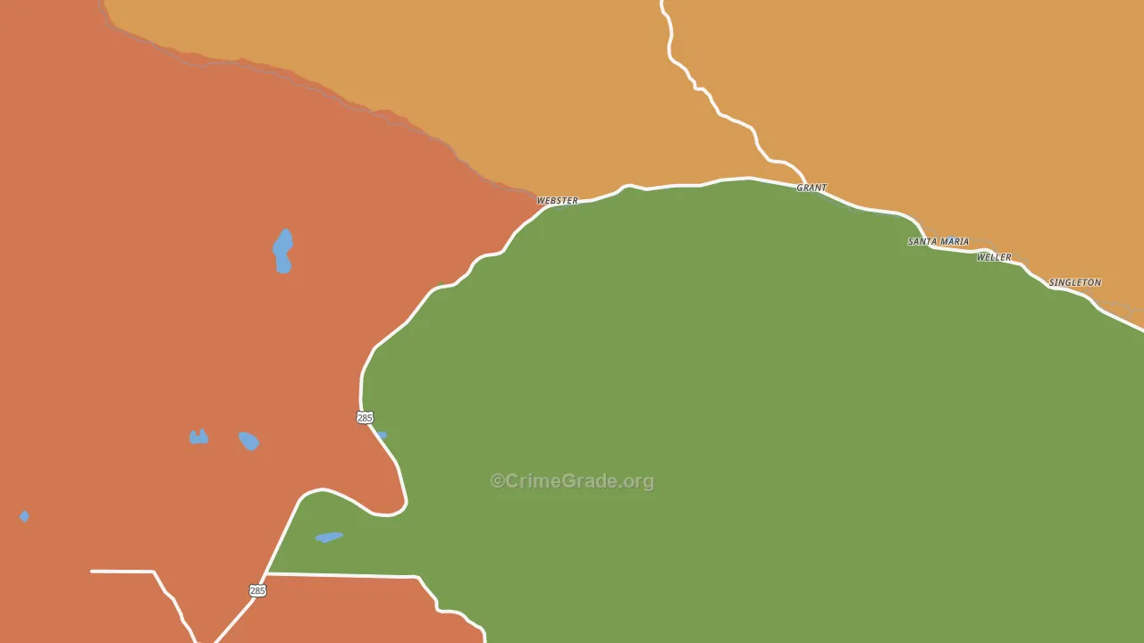 Grant, CO Map of Assault Rates