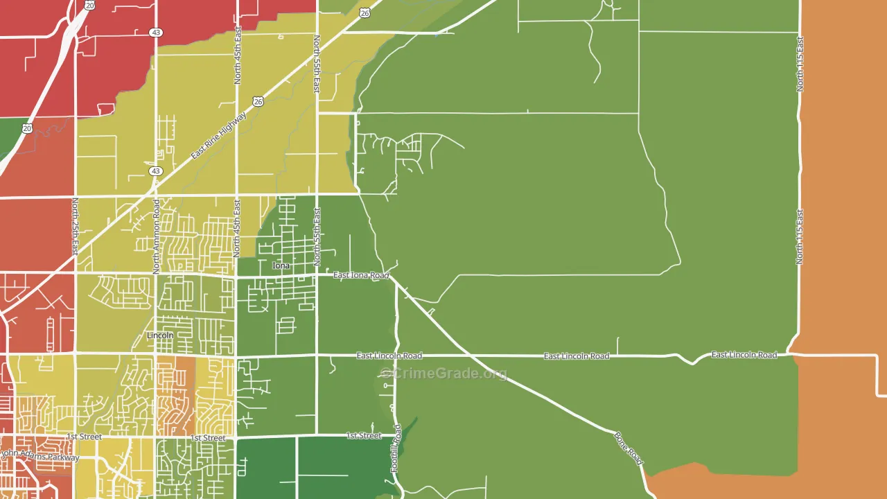 Grant, ID Map of Assault Rates