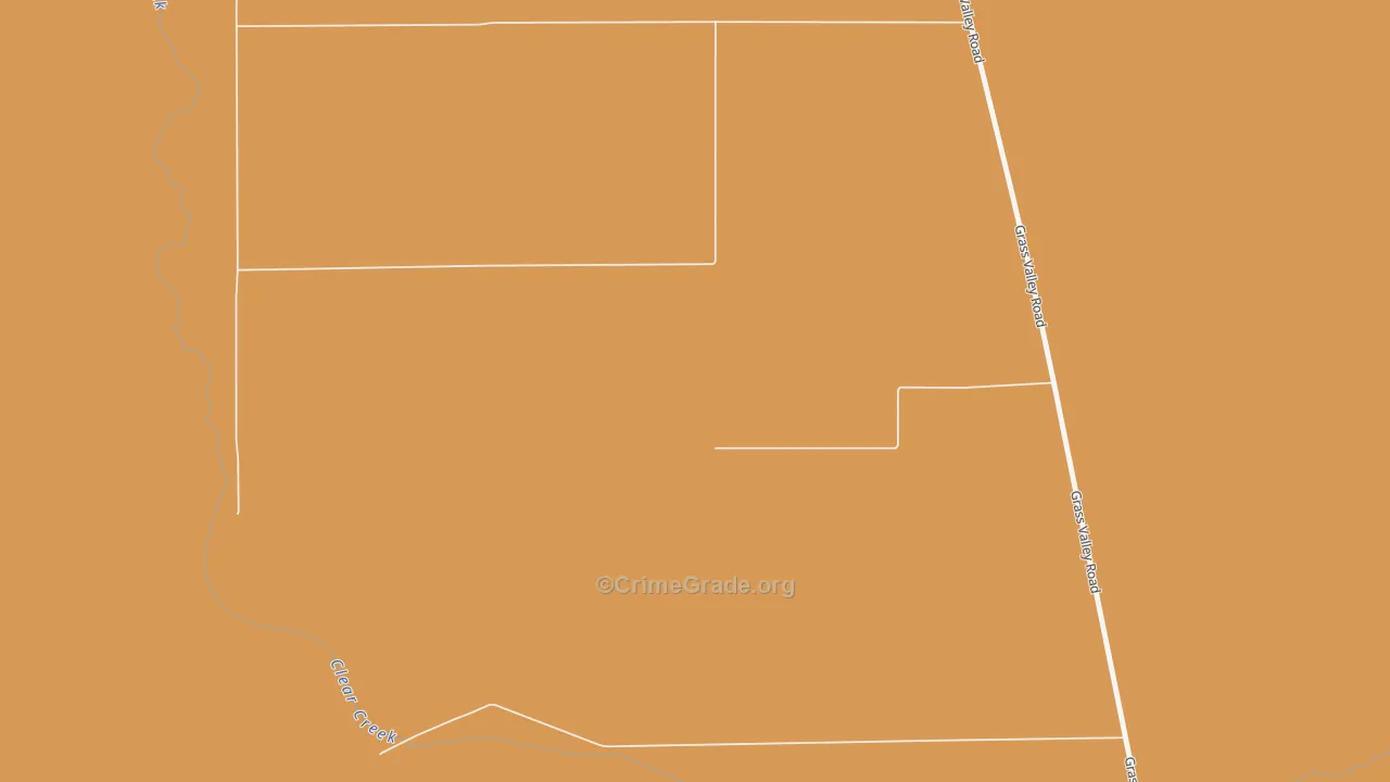 Grass Valley, NV Map of Assault Rates