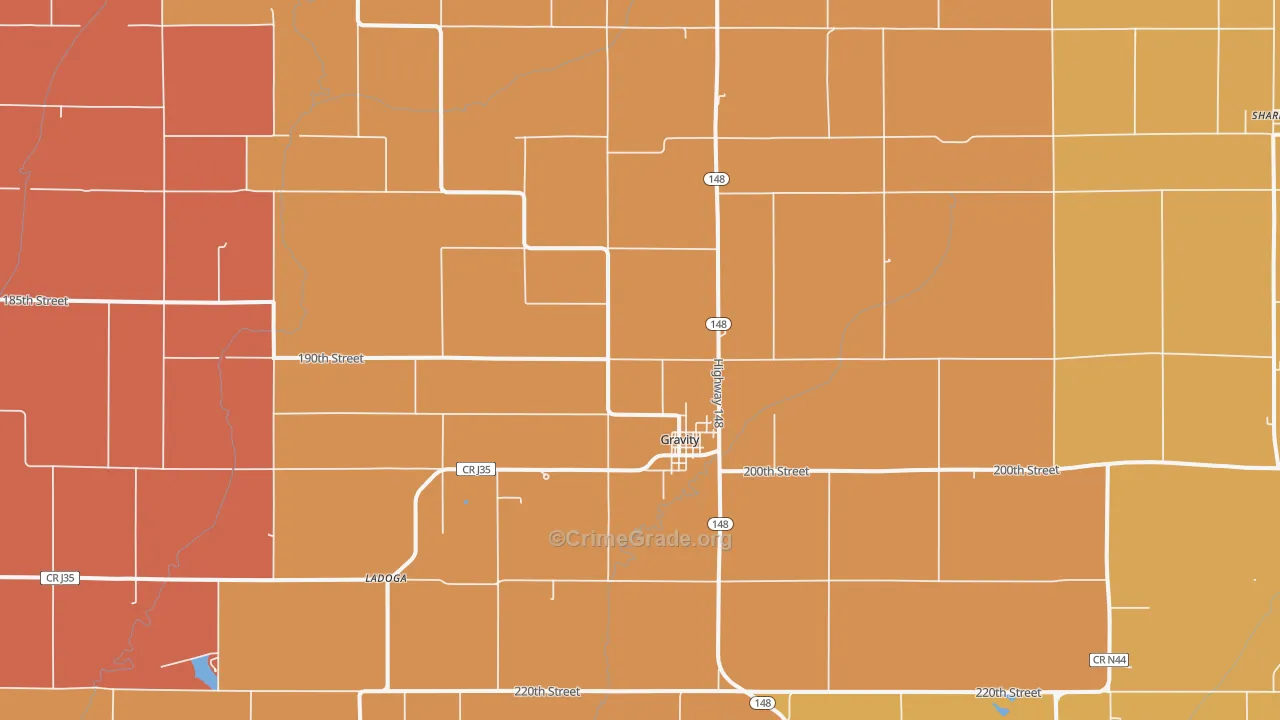 Gravity, IA Map of Assault Rates