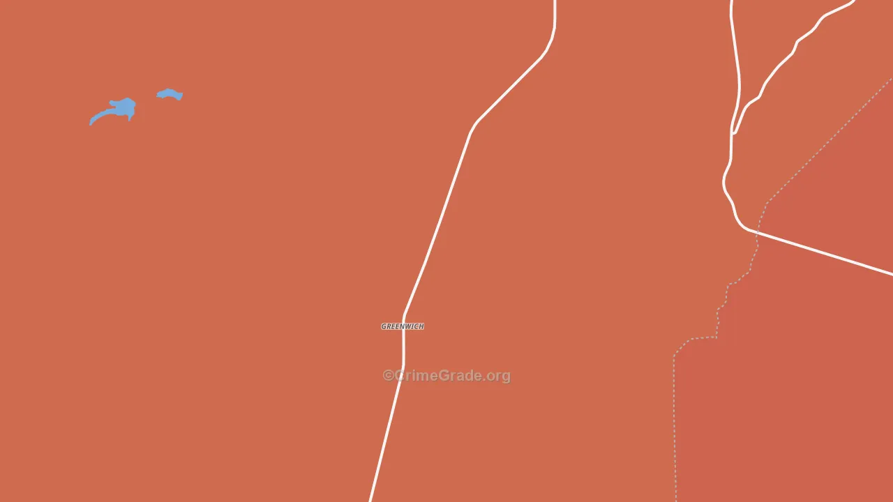 Greenwich, UT Map of Assault Rates
