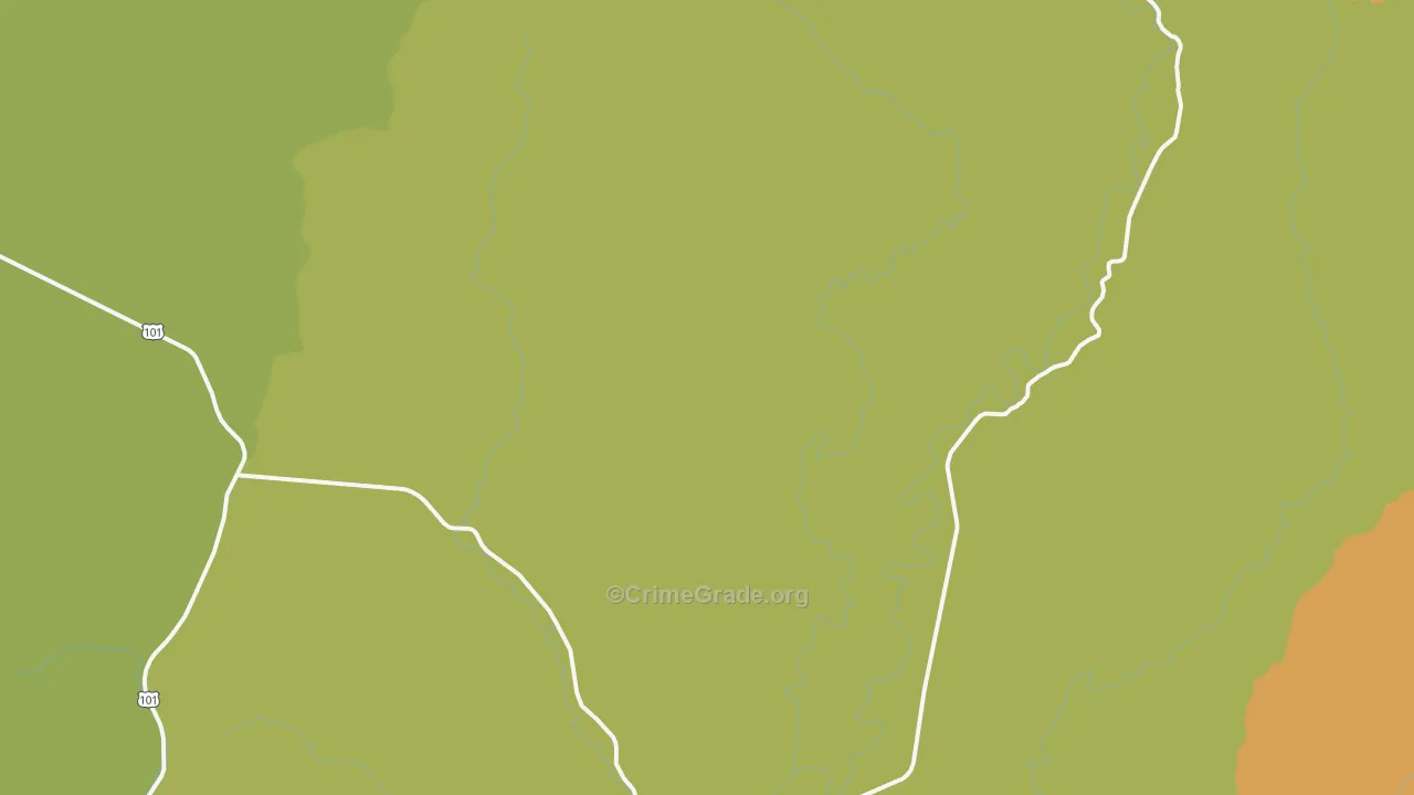Greenwood, WA Map of Assault Rates