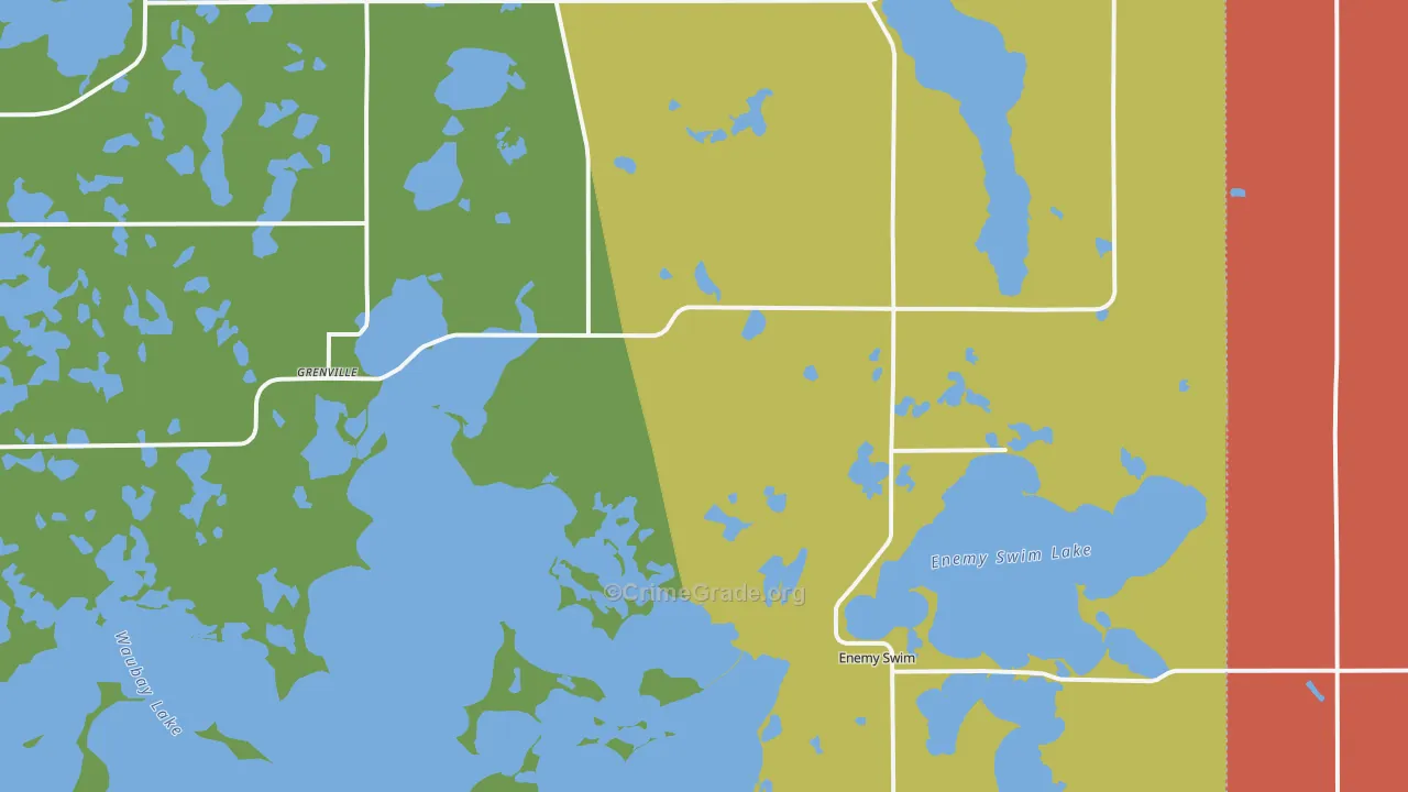 Grenville, SD Map of Assault Rates