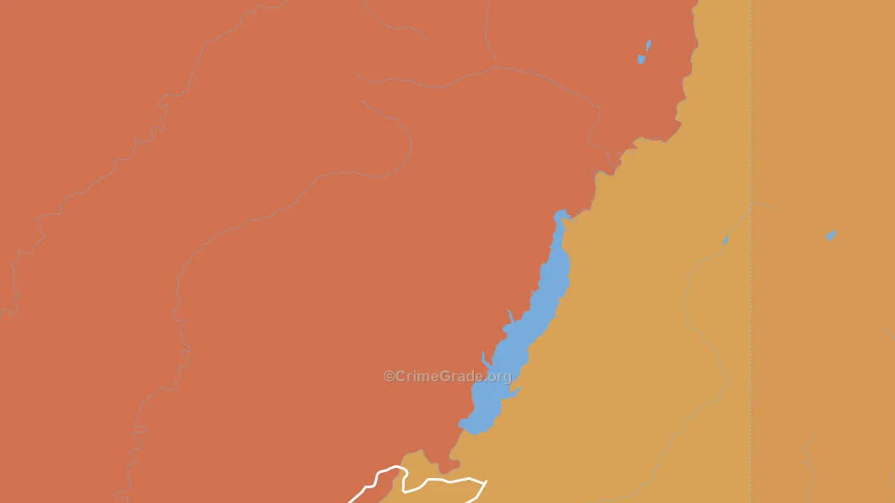 Grisdale, WA Map of Assault Rates