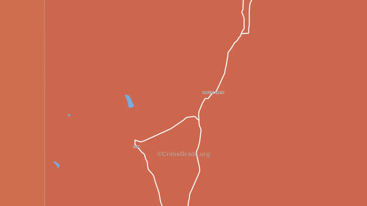 Grouse Creek, UT Map of Assault Rates