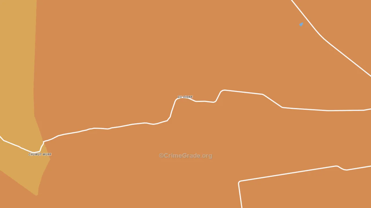 Gu Oidak, AZ Map of Assault Rates