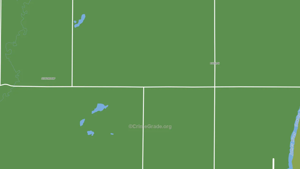 Guelph, ND Map of Assault Rates