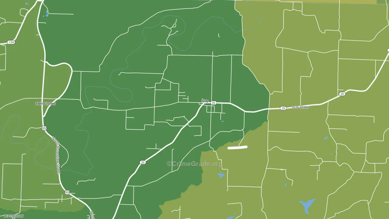 Guy, AR Map of Assault Rates