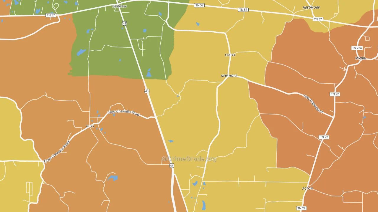 Guys, TN Map of Assault Rates