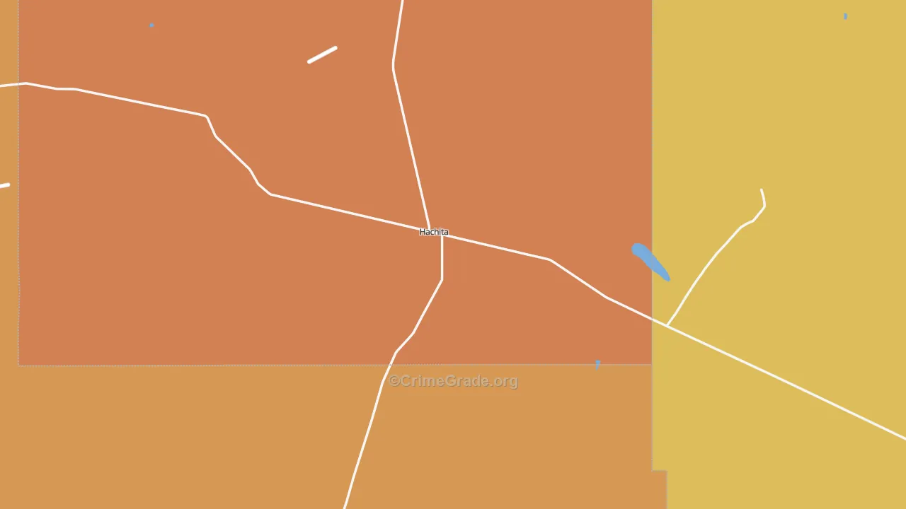 Hachita, NM Map of Assault Rates