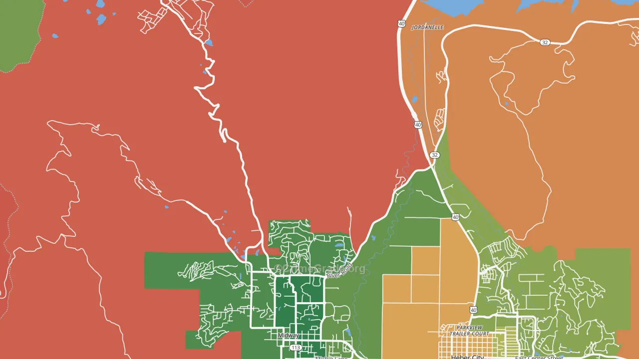 Hailstone, UT Map of Assault Rates