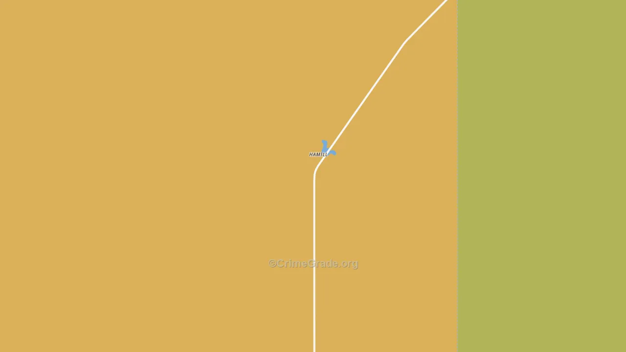 Hamill, SD Map of Assault Rates