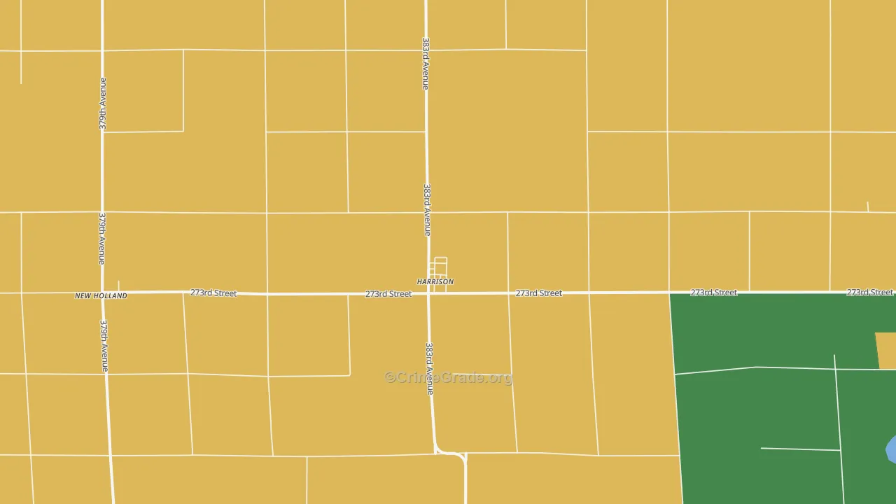 Harrison, SD Map of Assault Rates