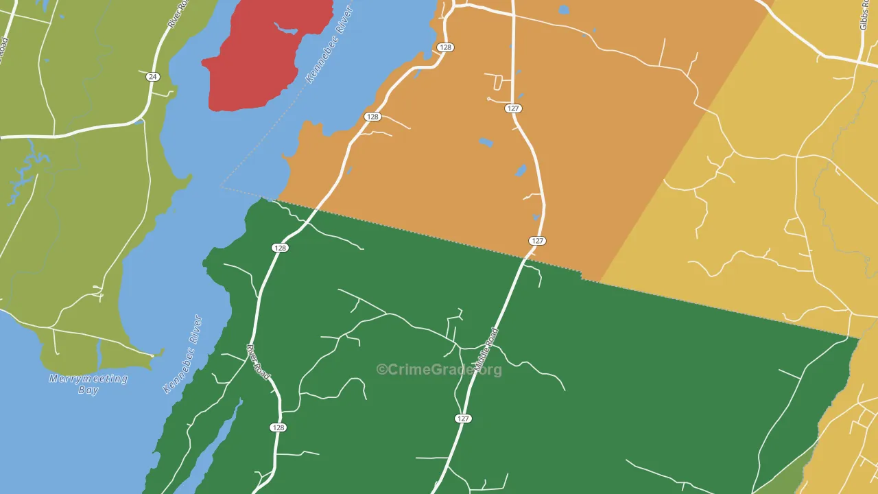 Hatchs Corner, ME Map of Assault Rates