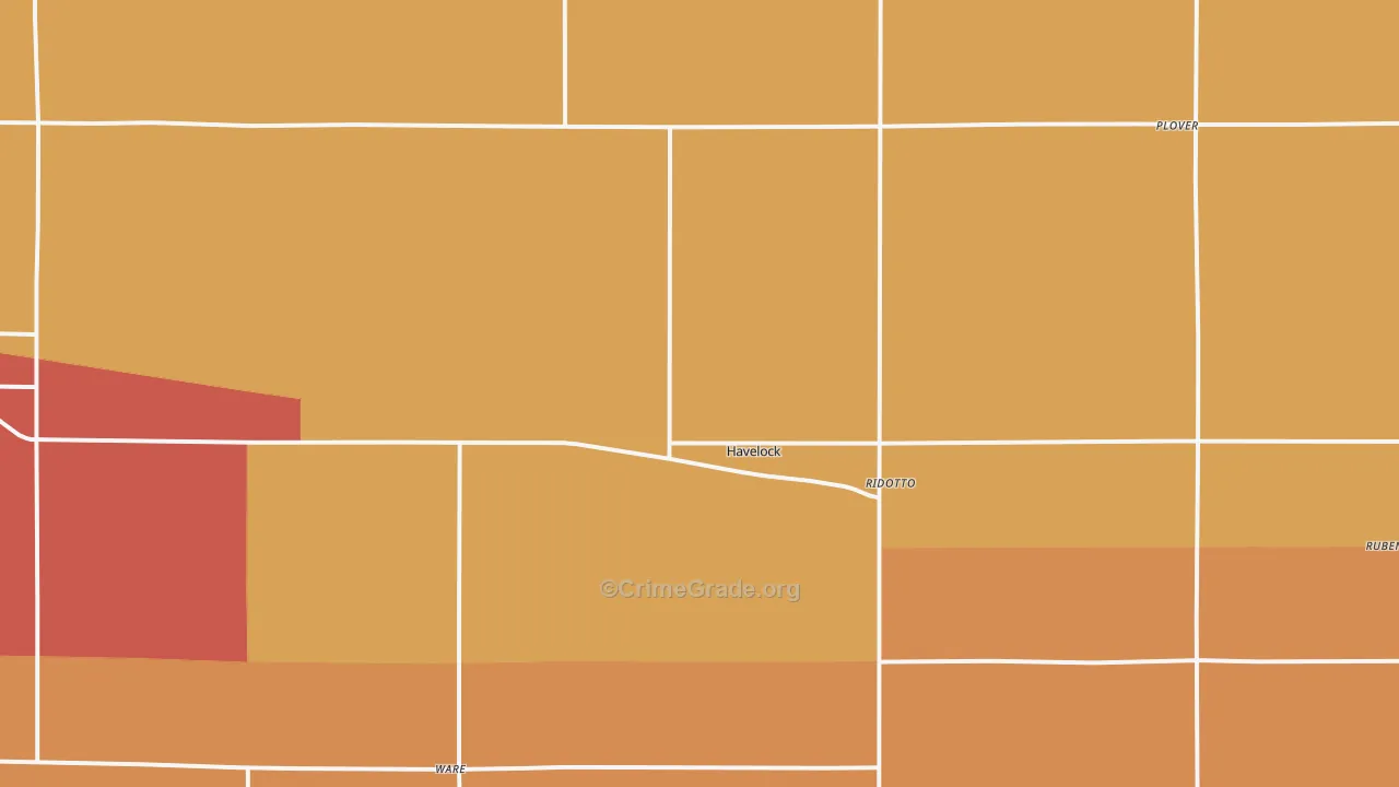 Havelock, IA Map of Assault Rates