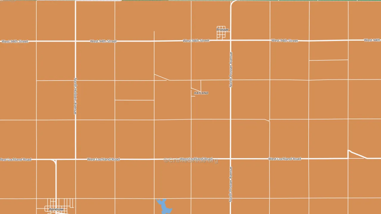Hayland, NE Map of Assault Rates