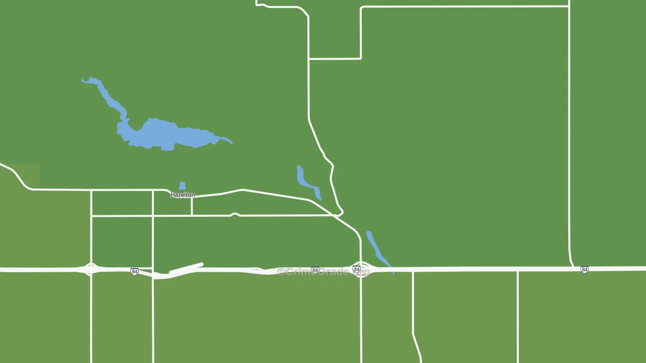 Hazelton, ID Map of Assault Rates