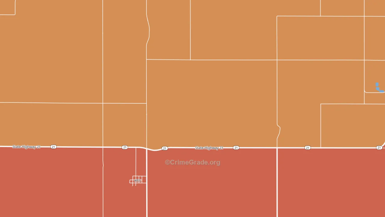 Heil, ND Map of Assault Rates