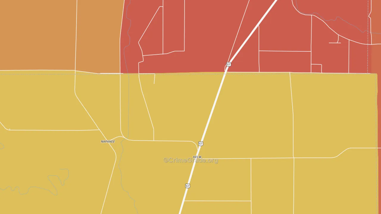 Helm, MS Map of Assault Rates