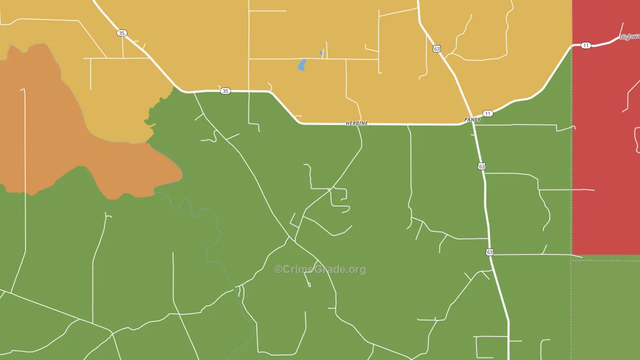 Herbine, AR Map of Assault Rates