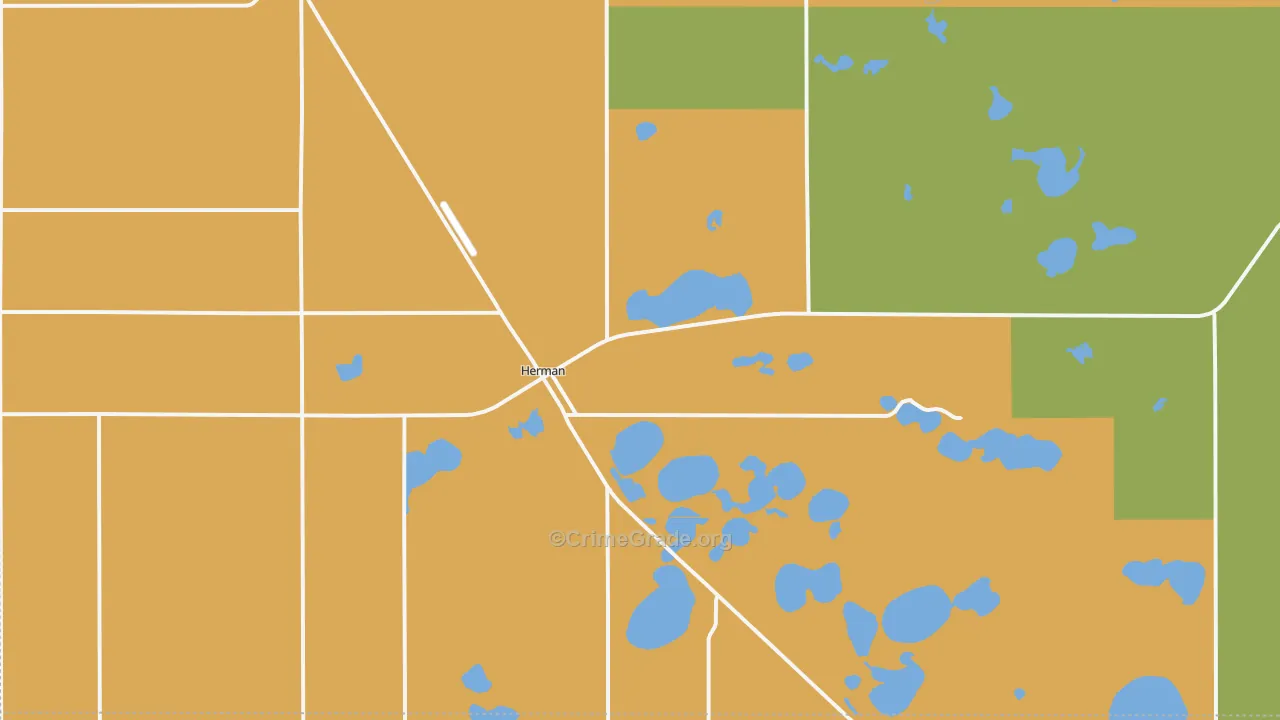 Herman, MN Map of Assault Rates
