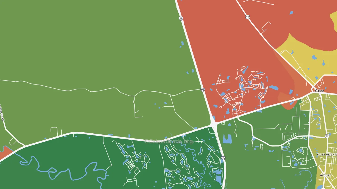 Hero, FL Map of Assault Rates