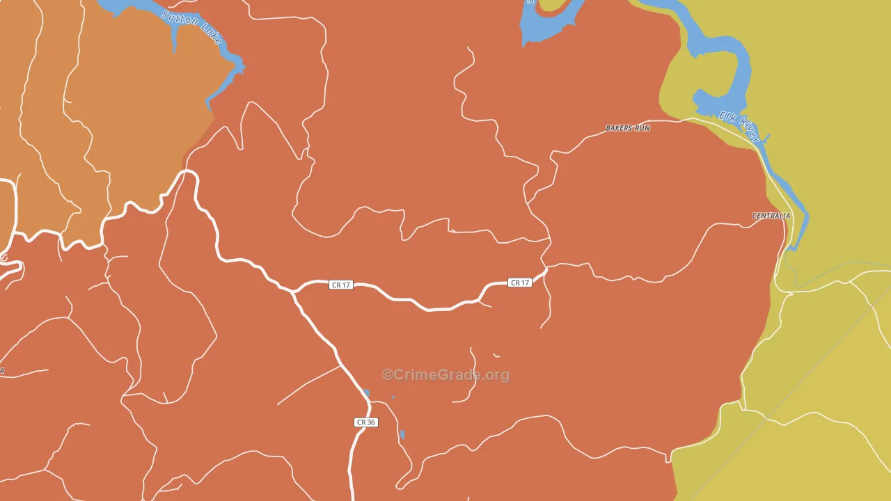 Herold, WV Map of Assault Rates