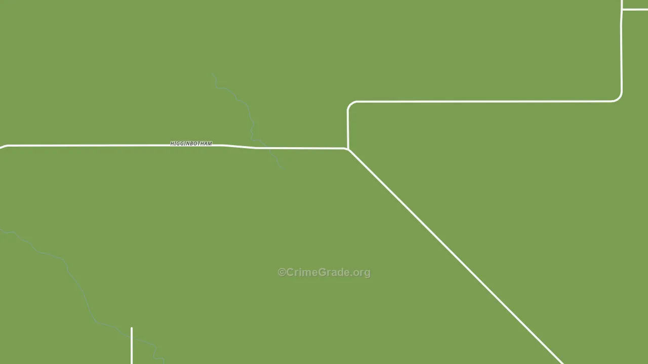 Higginbotham, TX Map of Assault Rates