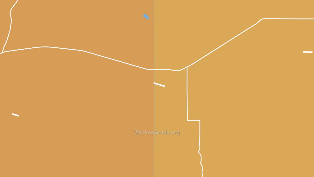 Hill City, ID Map of Assault Rates