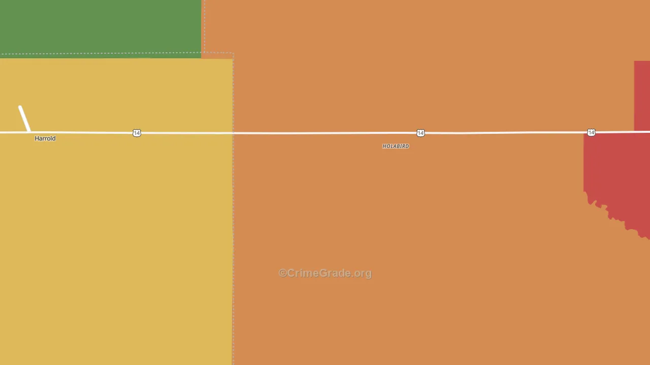 Holabird, SD Map of Assault Rates