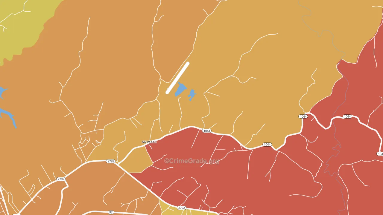 Hollyhill, KY Map of Assault Rates