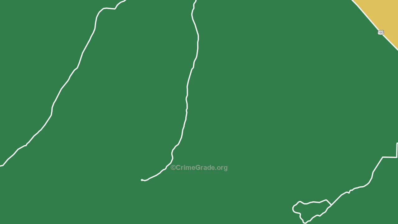 Homelake, CO Map of Assault Rates
