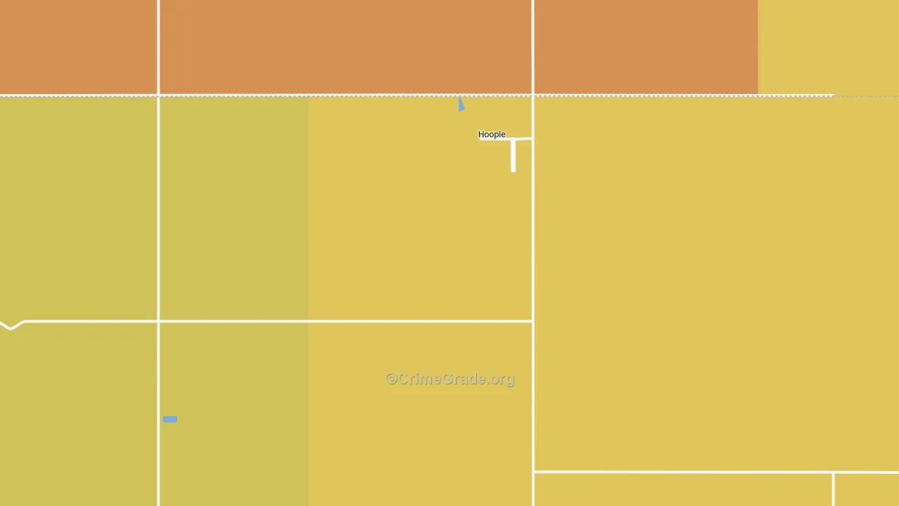 Hoople, ND Map of Assault Rates