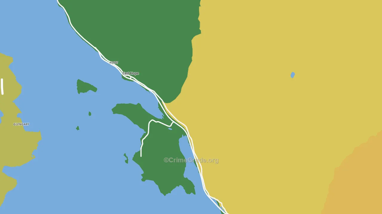 Hope, ID Map of Assault Rates