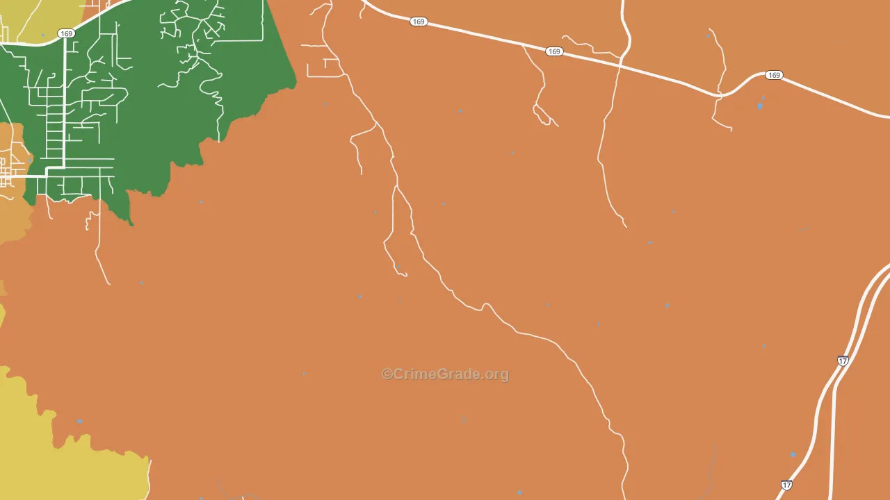 Horse Thief, AZ Map of Assault Rates
