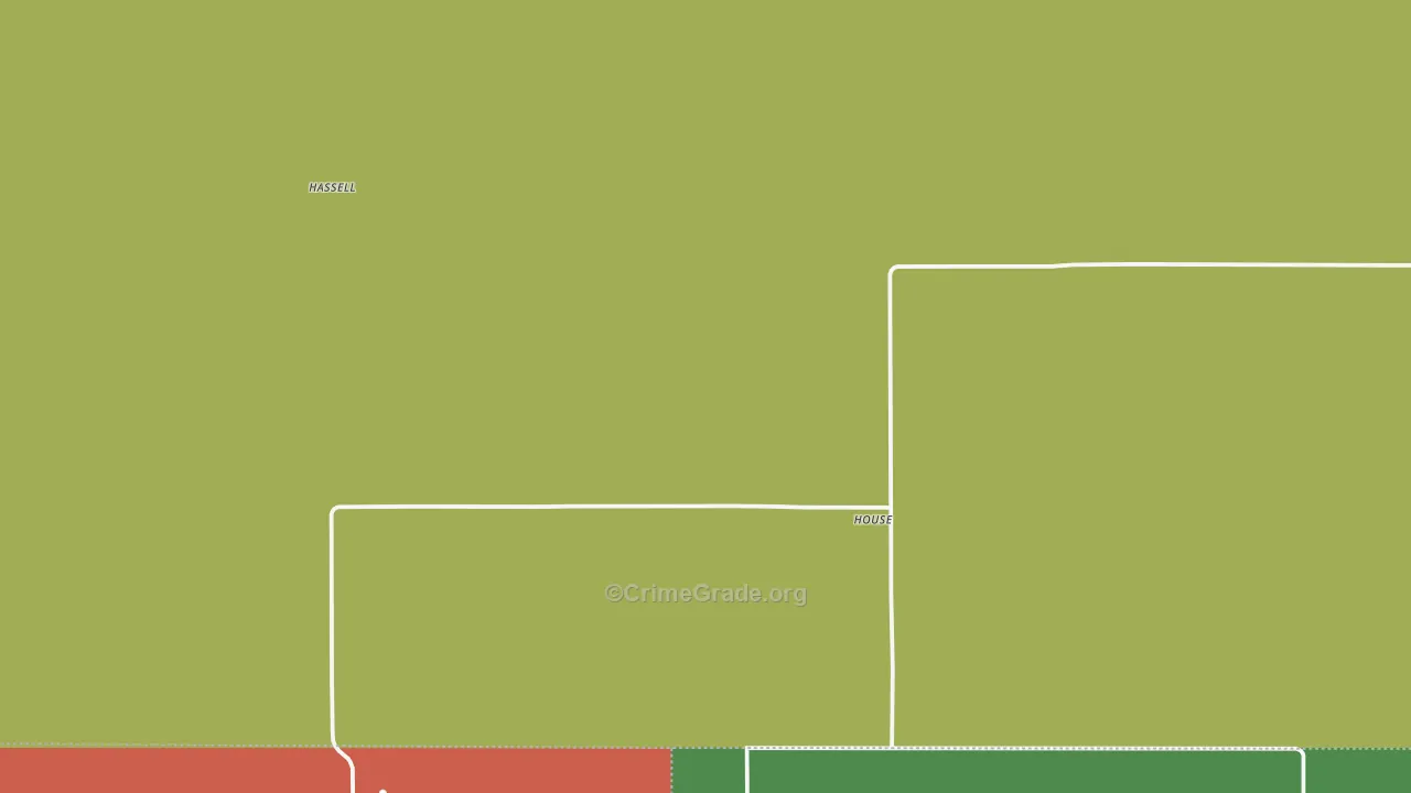 House, NM Map of Assault Rates