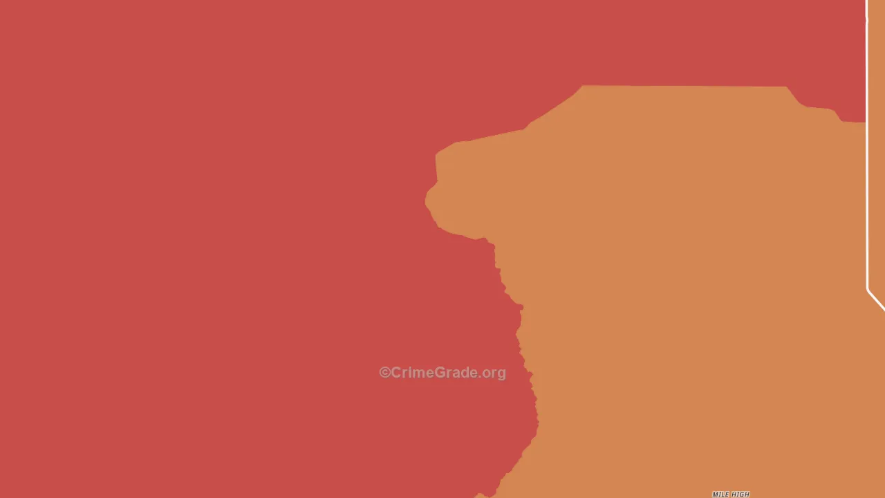 Hudspeth County, TX Map of Assault Rates