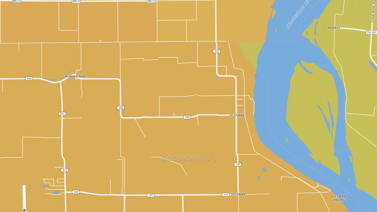 Huffman, AR Map of Assault Rates