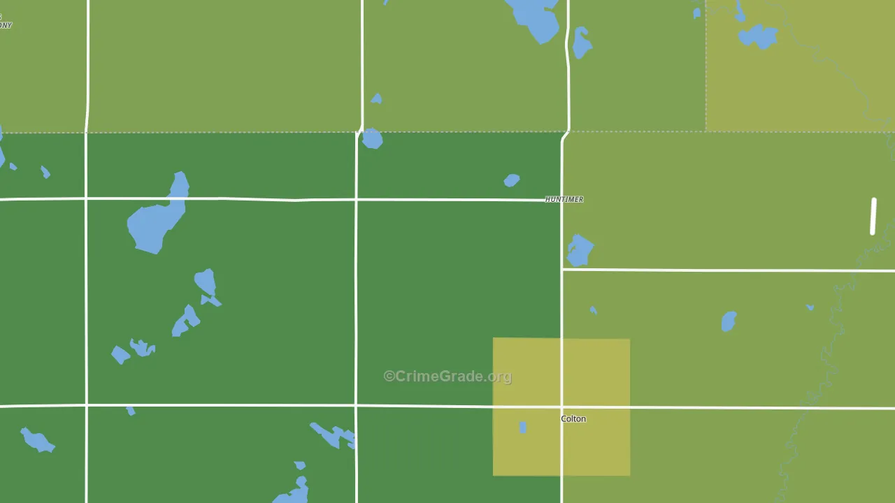 Huntimer, SD Map of Assault Rates