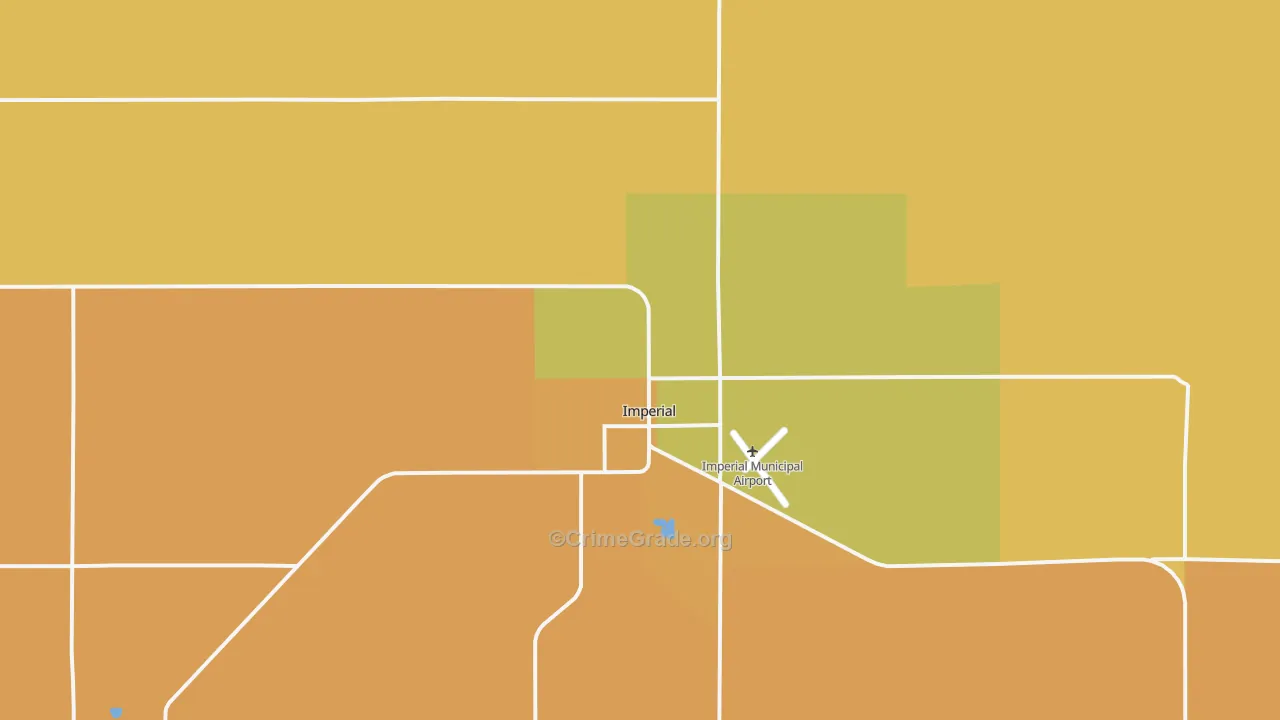 Imperial, NE Map of Assault Rates