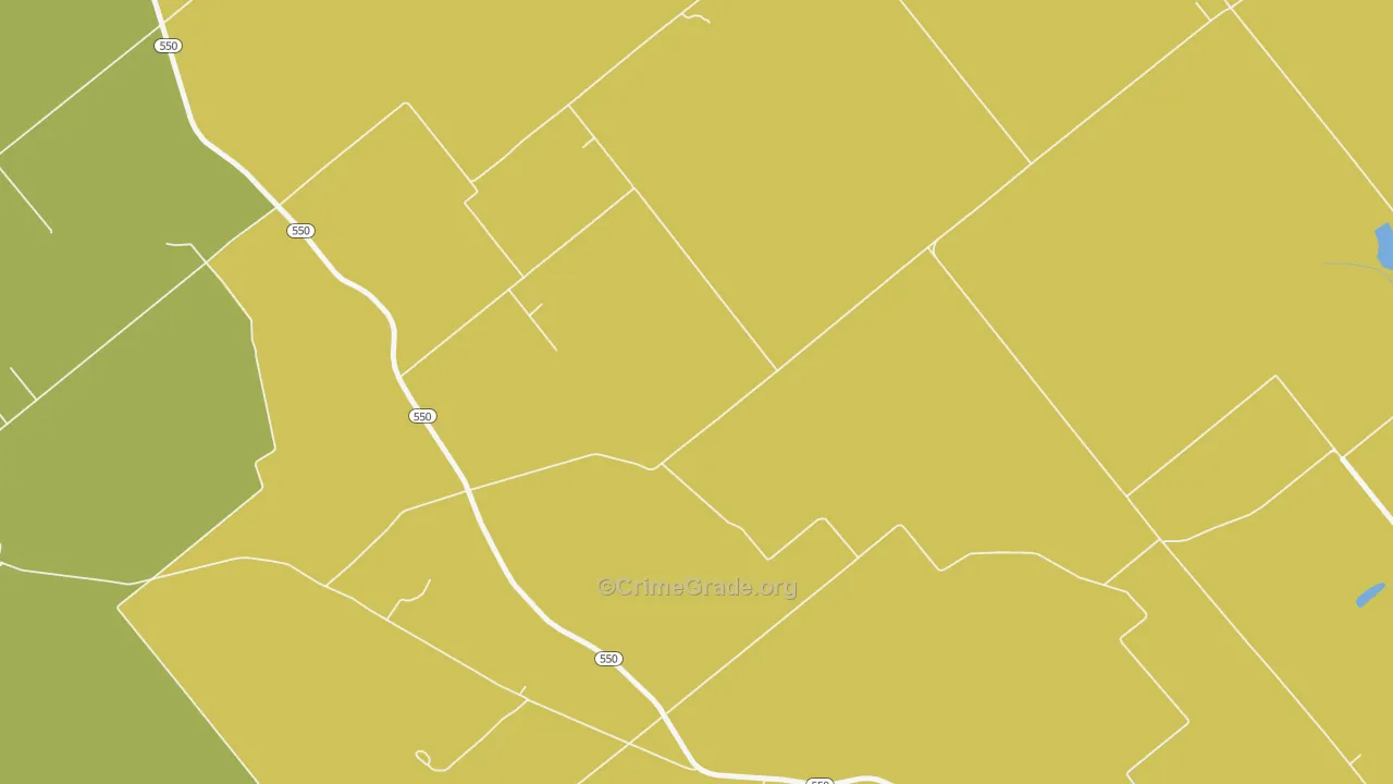 Indian Creek Settlement, IN Map of Assault Rates