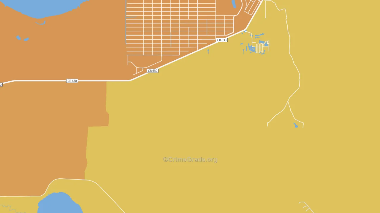 Indian Lake Estates, FL Map of Assault Rates