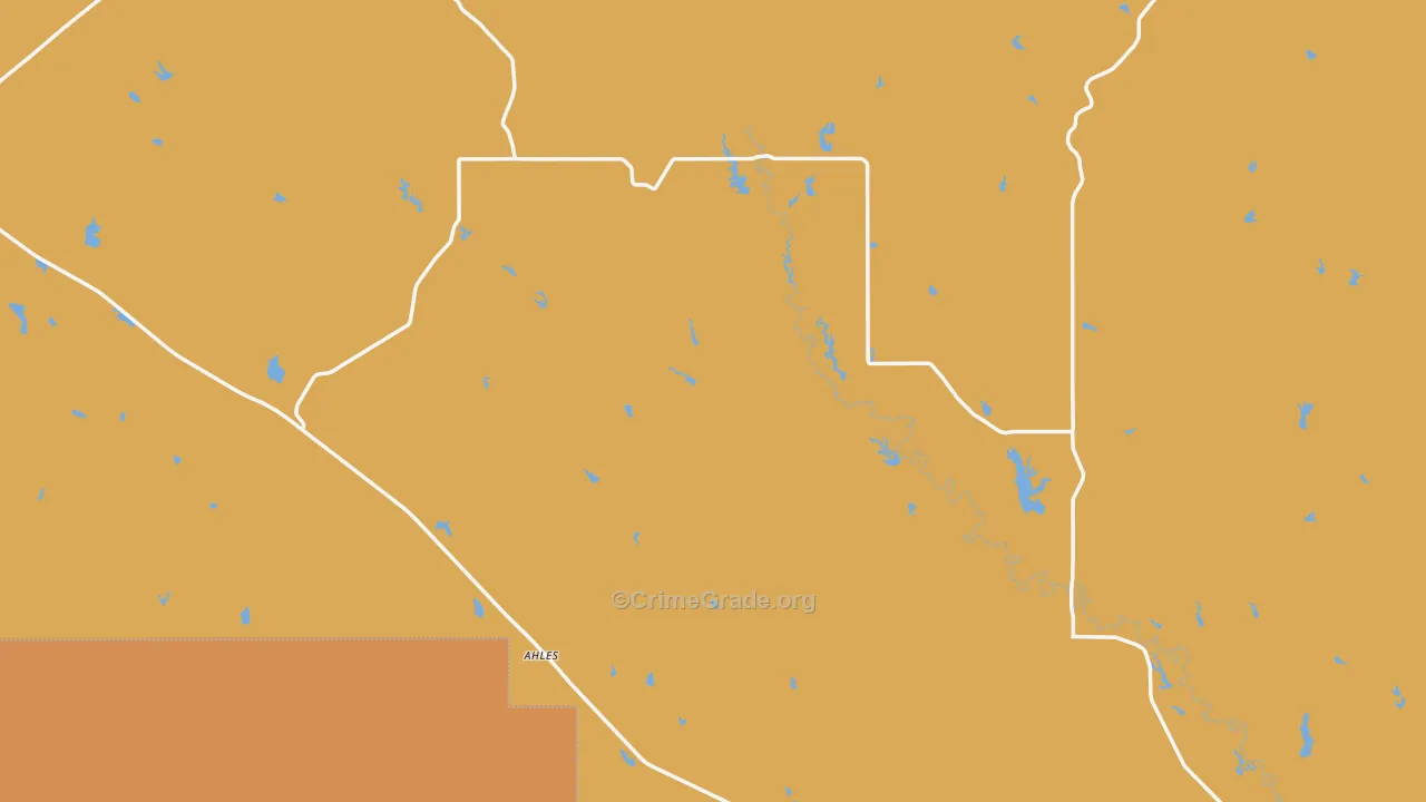 Ingomar, MT Map of Assault Rates