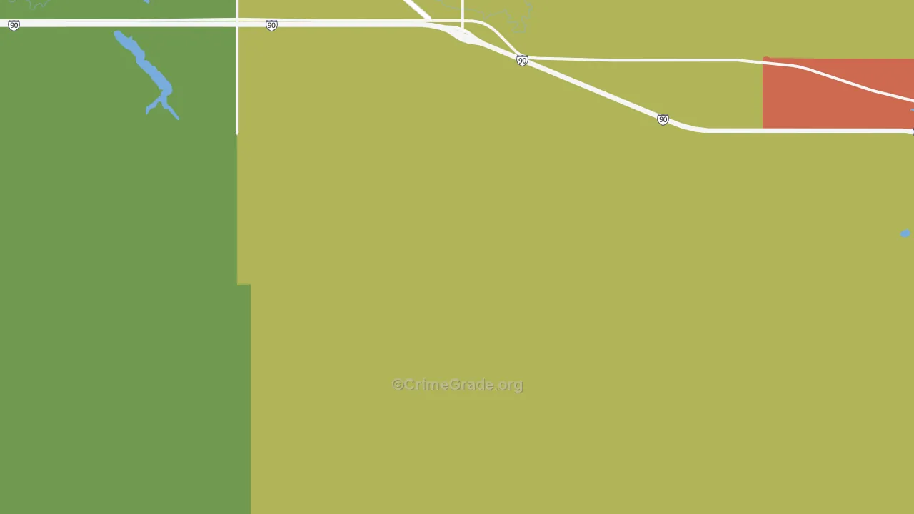 Iona, SD Map of Assault Rates